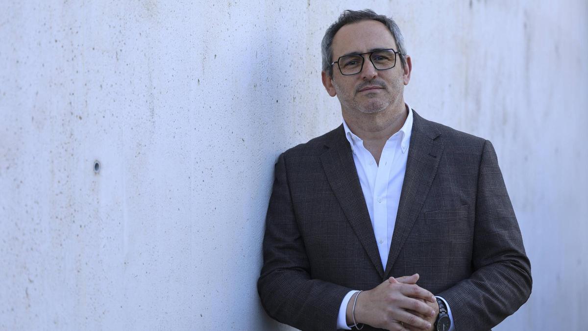 Fernando Falomir, en las instalaciones de Levante-EMV.