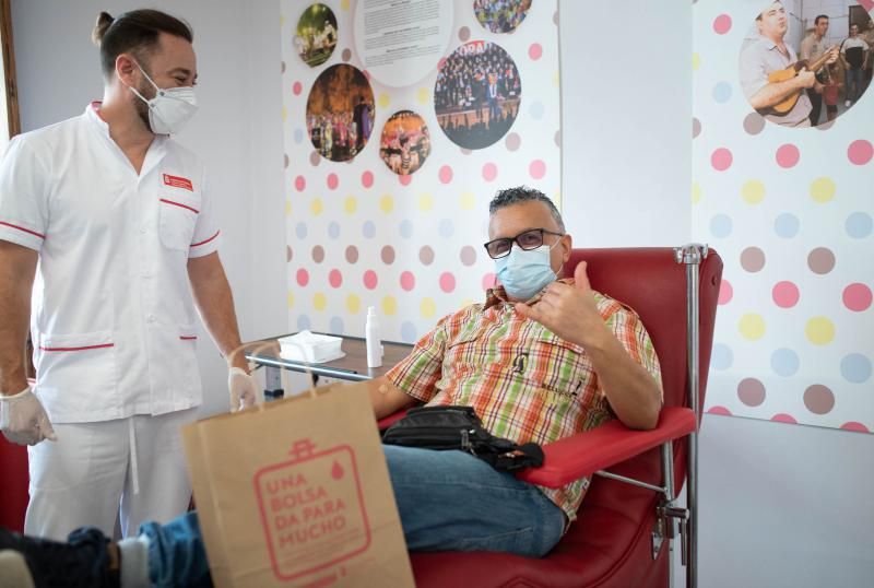 Donación de sangre de colectivos del Carnaval