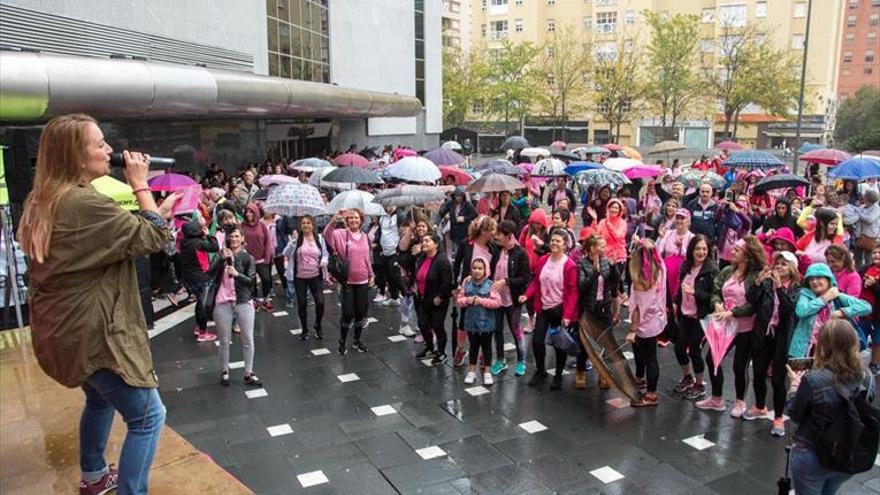 ‘Zumba contra el cáncer’ en Badajoz se pospone por la lluvia