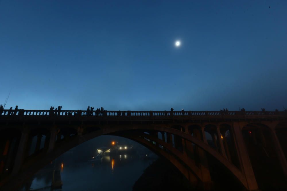 Las espectaculares imagen del eclipse de sol en Estados Unidos