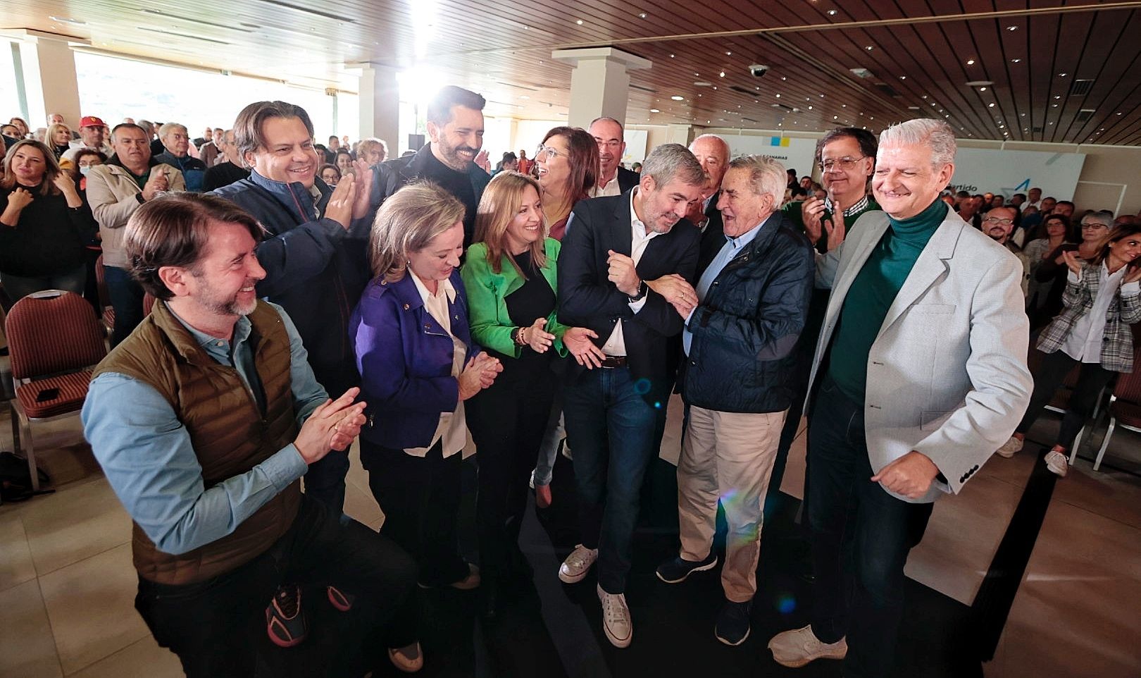 Presentación de Fernando Clavijo como candidato a la Presidencia del Gobierno de Canarias.