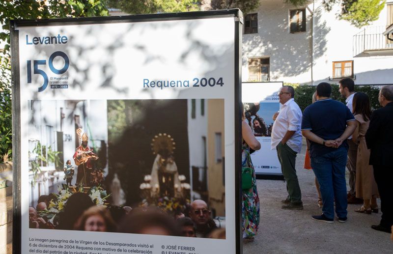 Inauguración de la exposición del 150 aniversario de Levante-EMV en Requena