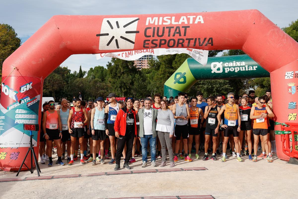 Salida de la carrera de Mislata.