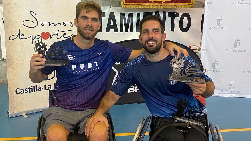 Rubén Nova es segundo en la tercera cita del Circuito Nacional de parabádminton