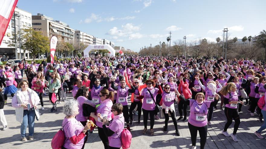 Mariló Franco triunfa en una Pink Running con cerca de 2.500 participantes
