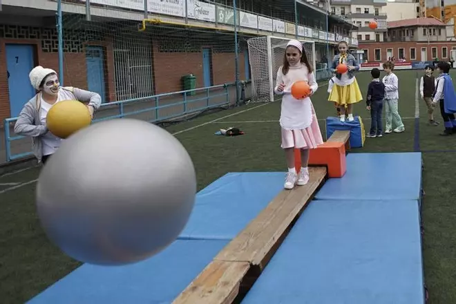 Antroxu en el Colegio de la Inmaculada