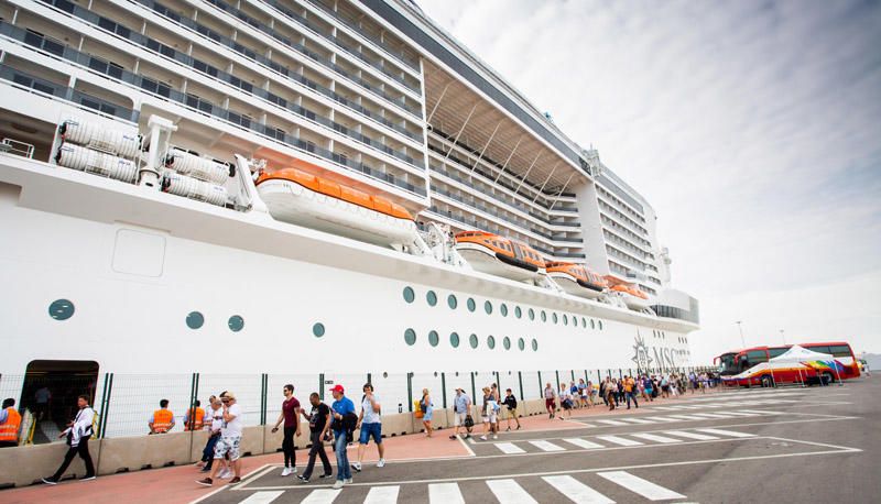 El crucero MSC Meraviglia, por dentro