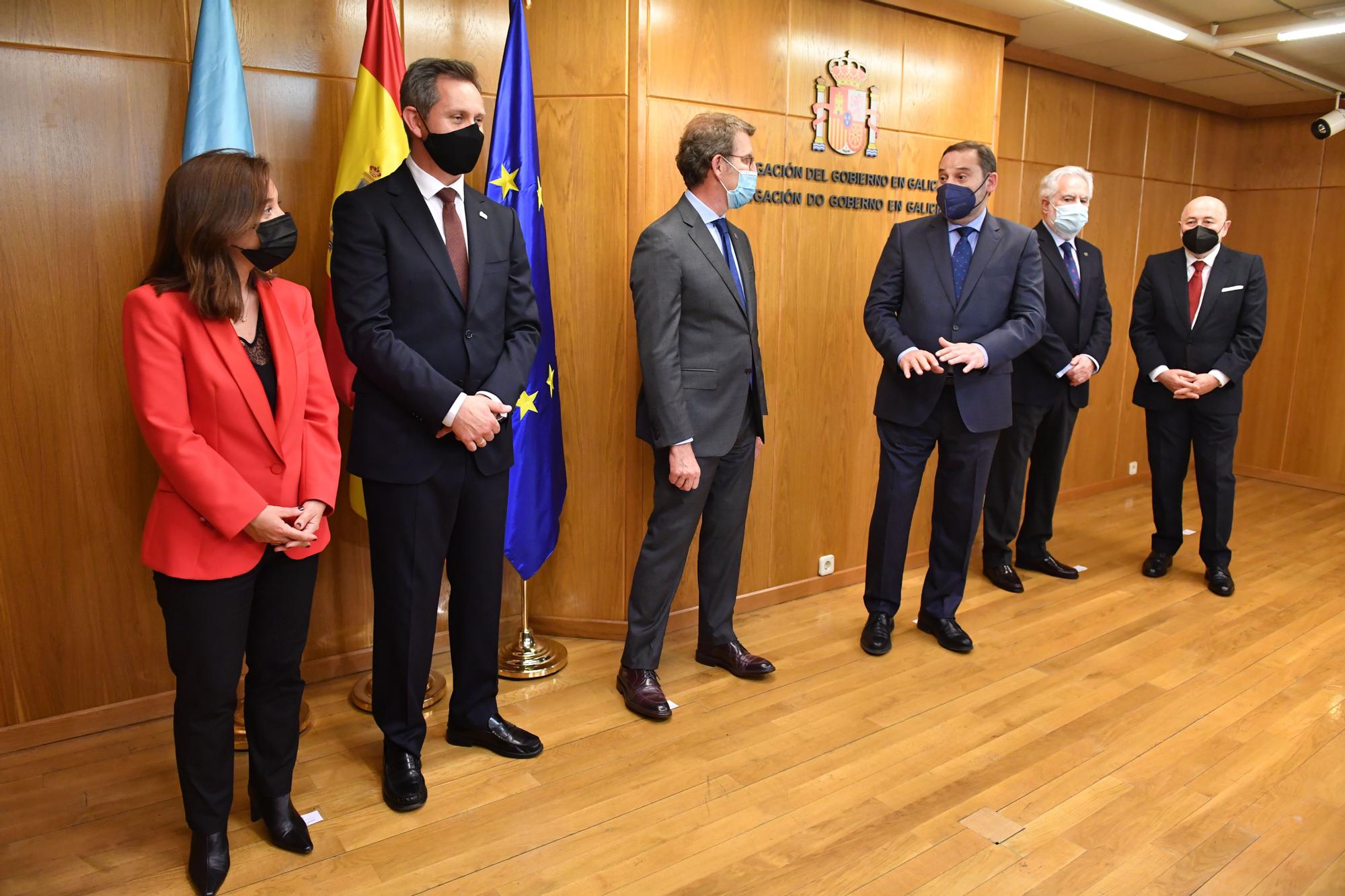 Ábalos, en A Coruña para el relevo en la Delegación del Gobierno