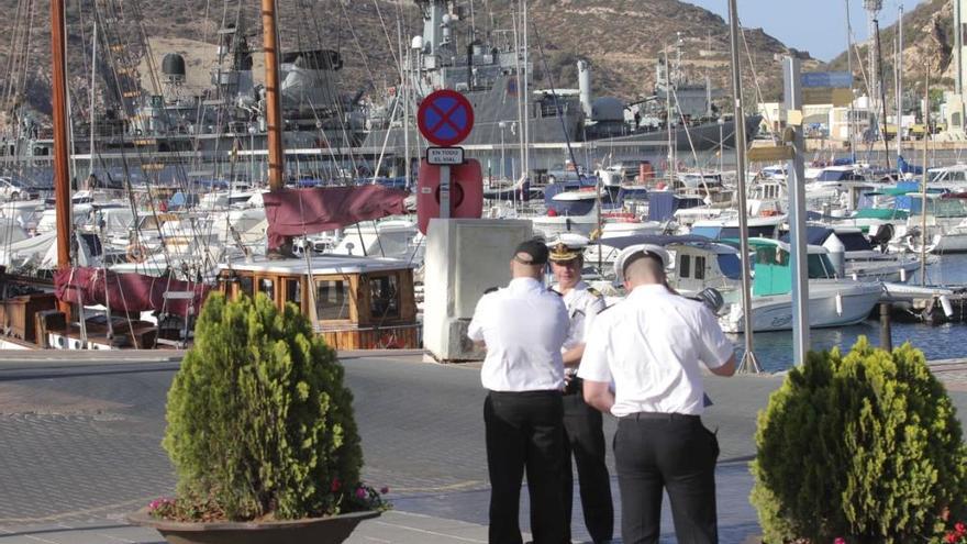 Simulacro de bomba en el puerto de Cartagena