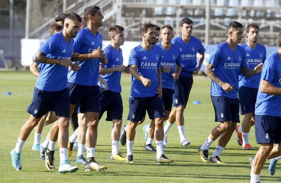 Entrenamiento del Real Zaragoza