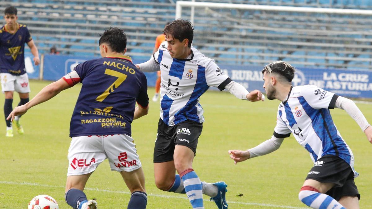 Un momento del Avilés-Antoniano