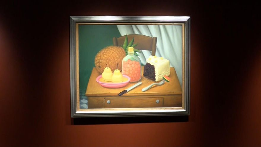 Este es el cuadro de Botero que será subastado en Nueva York a favor de los afectados por la DANA