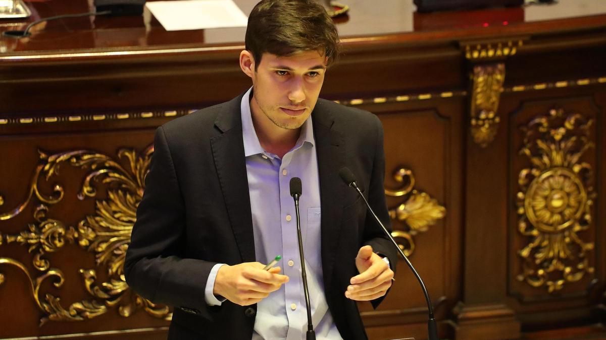 Borja Sanjuán, concejal socialista de València.