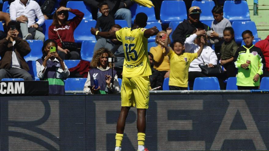 El 0-1 del Villarreal en el Getafe 1-2 Villarreal de la jornada 29 de LaLiga EA Sports