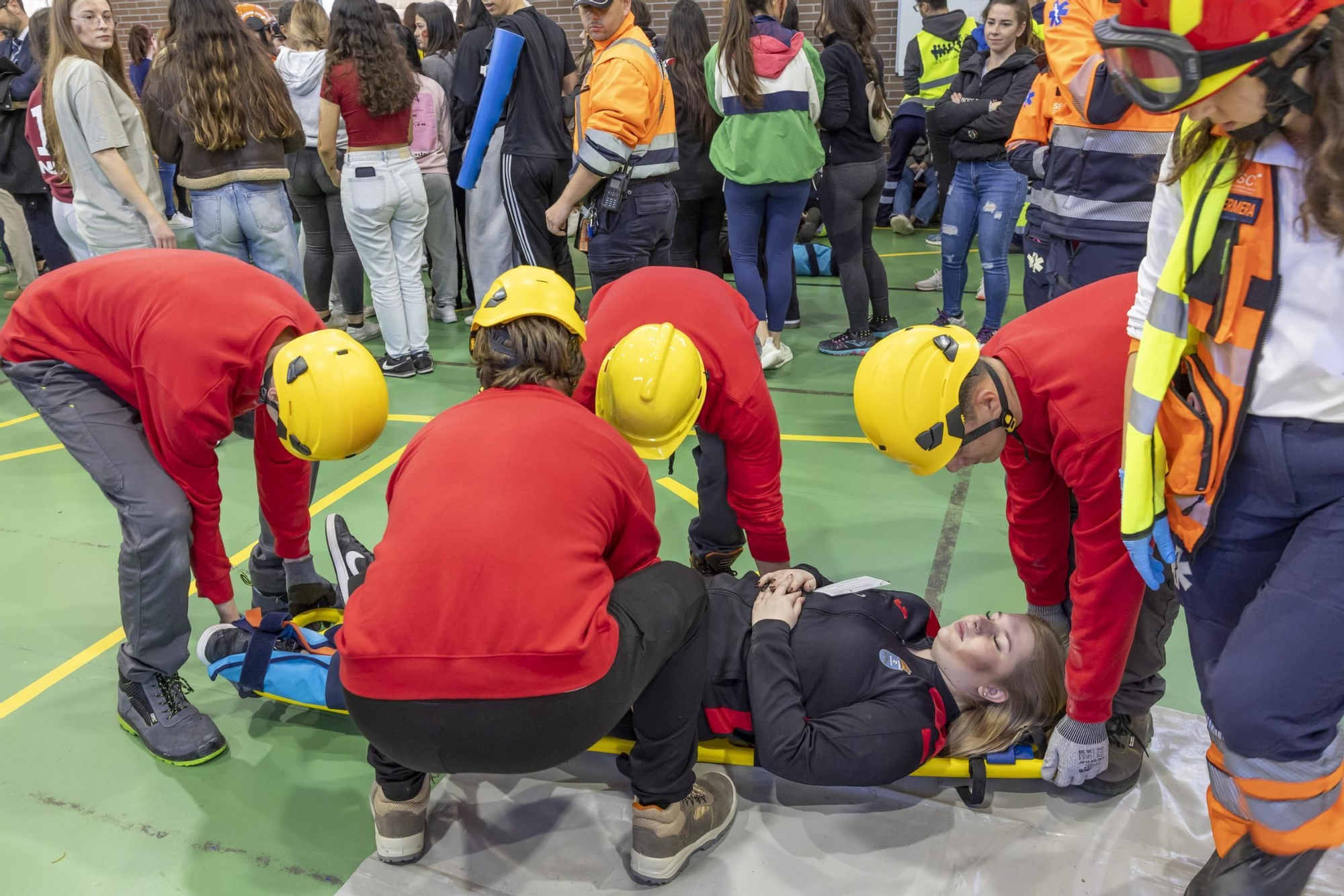 Así ha sido el simulacro de terremoto en Torrevieja coincidiendo con el aniversario del catastrófico seísmo de 1829