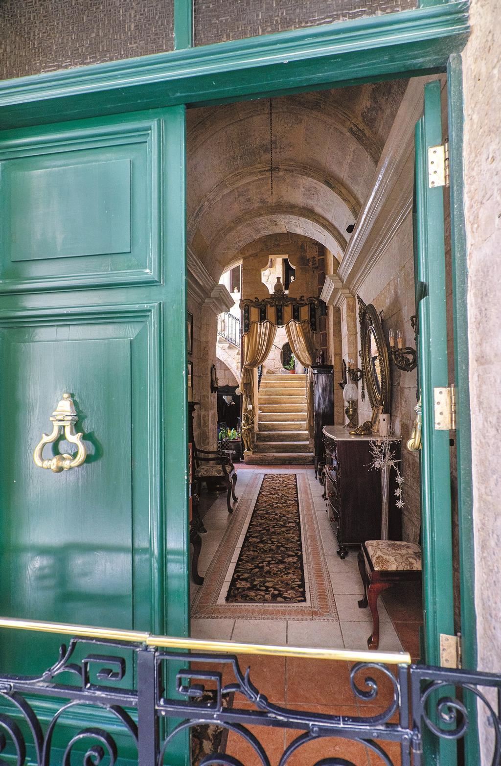 Interior de una casa en Birgu.