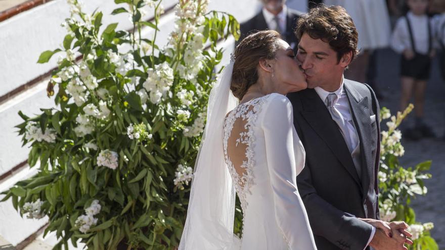 El espectacular vestido de novia de Eva González - Levante-EMV