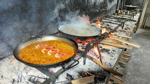 Un arroz de gambas de Las Bairetes.
