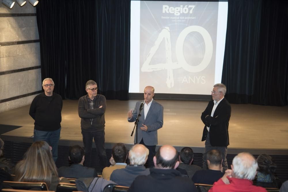 Regió7 exhibeix a Manresa 40 anys de compromís amb