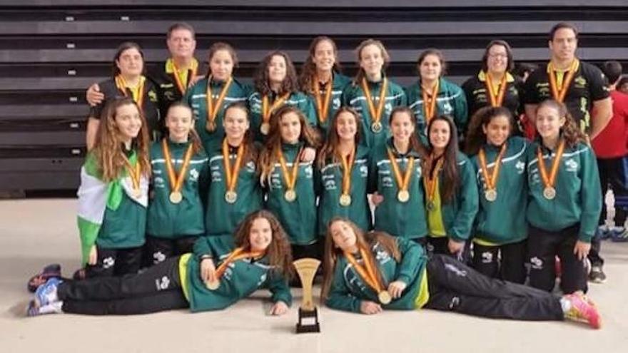 Equipo andaluz infantil femenino.