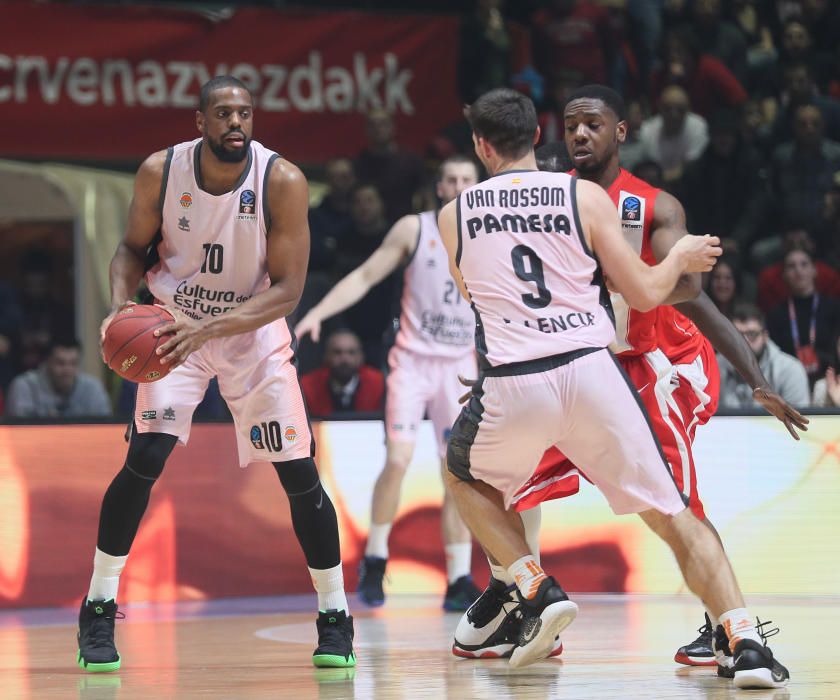 Estrella Roja - Valencia Basket, en imágenes