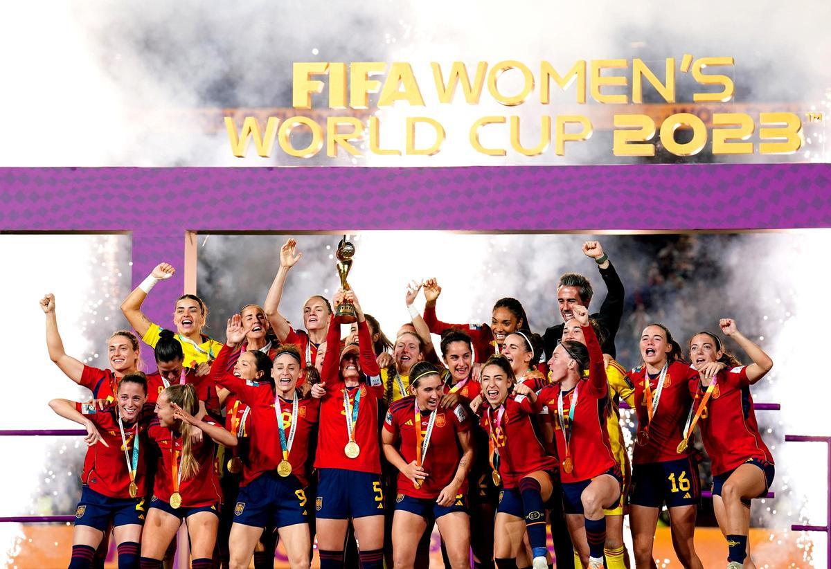 La roja, campeona del mundo desde 2023