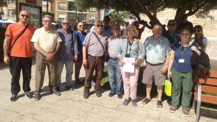 Concentración por unas pensiones dignas en Paterna