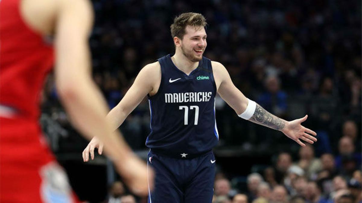 Doncic roza el triple-doble en su vuelta con Dallas