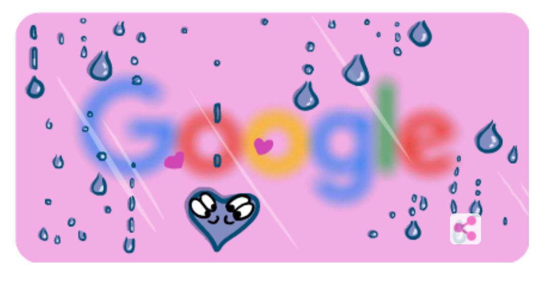 Doodle de Google por San Valentín.