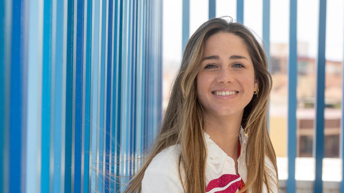 Rocío Arco, coordinadora de secundaria del Club de Jóvenes Solidarios del colegio Lope de Vega de Benidorm.