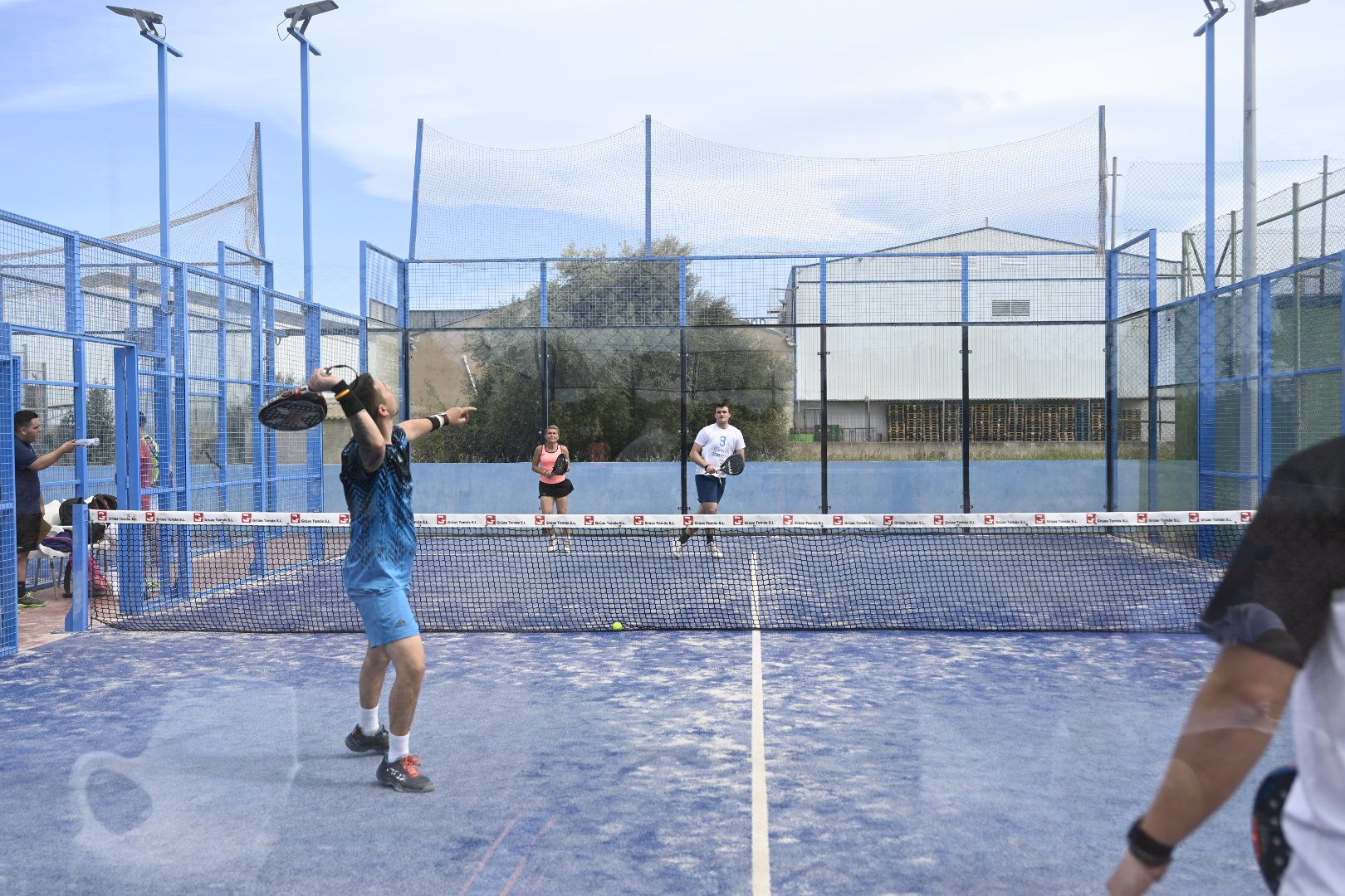 Las mejores imágenes de la jornada de pádel solidario de la Gaiata 15 en Castelló