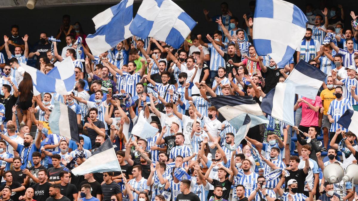 Las imágenes del Málaga CF - Fuenlabrada