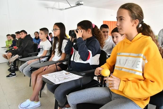 05/02/2020 CARRIZAL. INGENIO. Charla de estibadores en el CEIP Claudio de la Torre en Carrizal.   Fotógrafa: YAIZA SOCORRO.  | 05/02/2020 | Fotógrafo: Yaiza Socorro