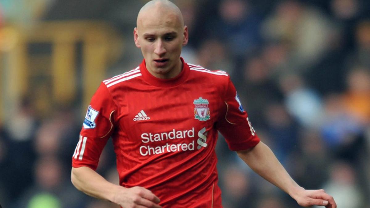 Jonjo Shelvey, en su etapa con el Liverpool