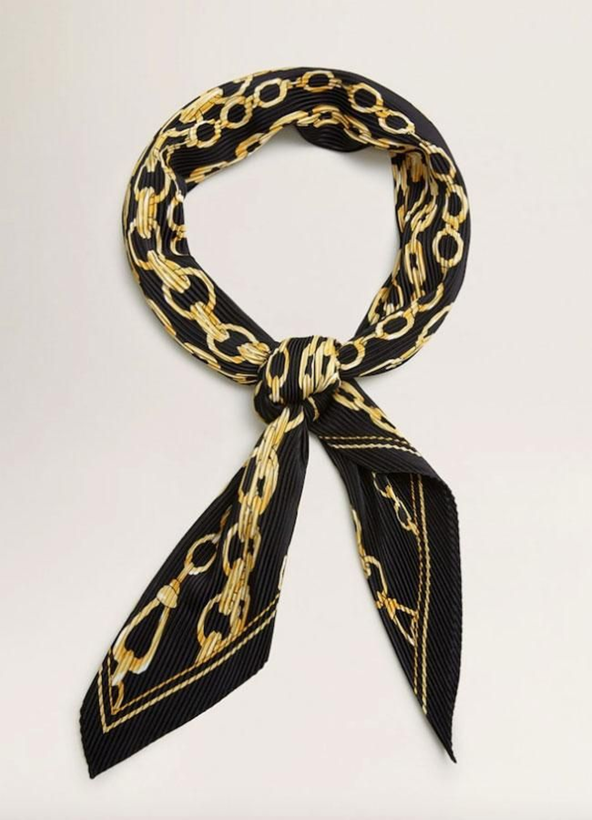 Pañuelo de Mango con estampado de cadenas