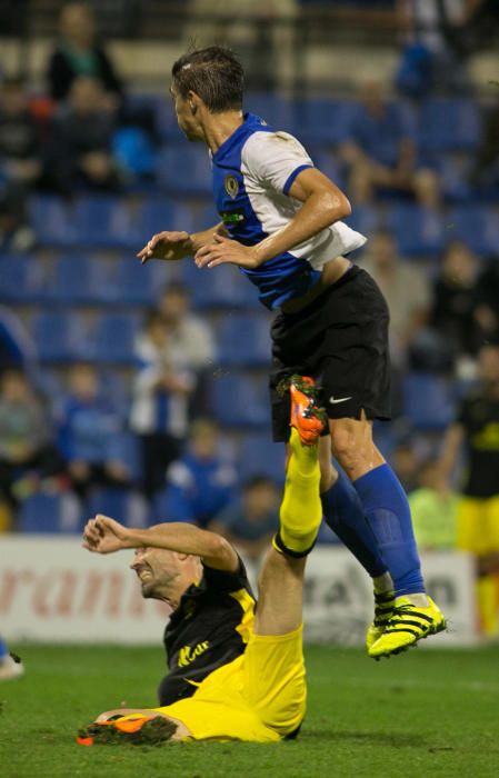 Batacazo del Hércules ante el recién ascendido Prat tras regalar la primera parte y desperdiciar ocasiones claras en la segunda.