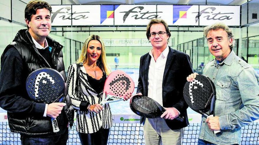 Fita, patrocinador de la nueva liga de pádel infantil