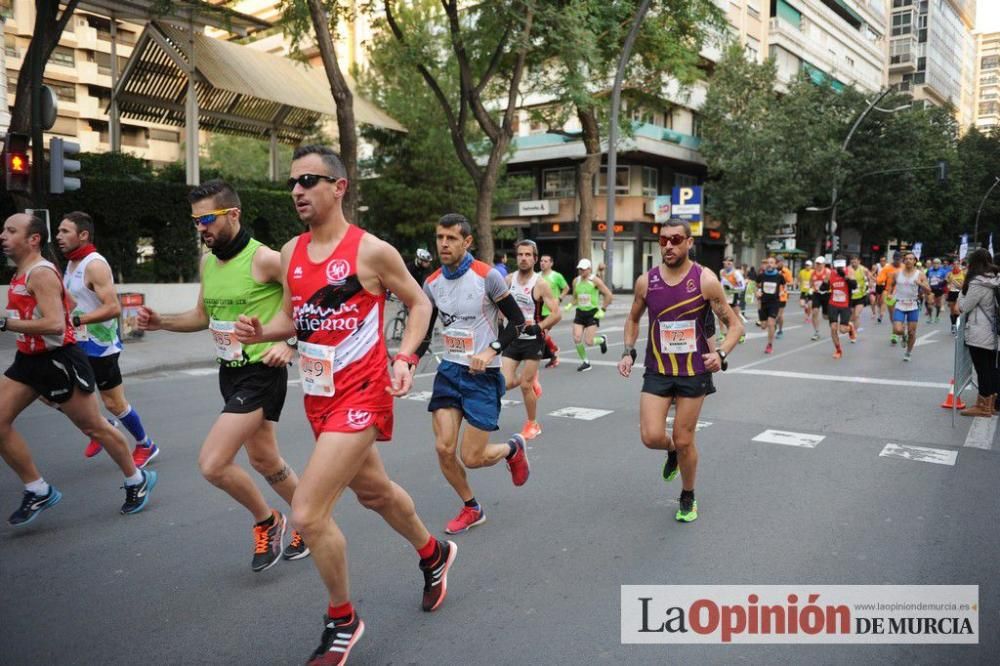 Murcia Maratón. Salida