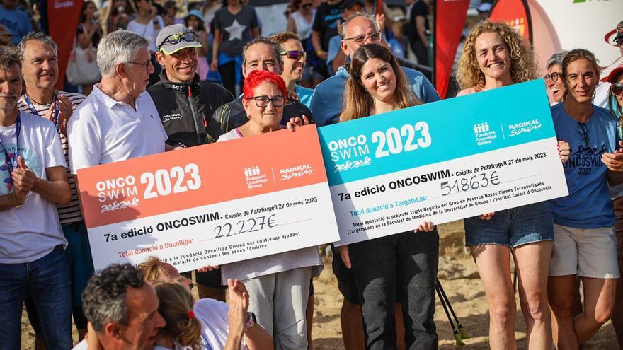 La setena Oncoswim suma 74.000 euros en donatius pel càncer de mama