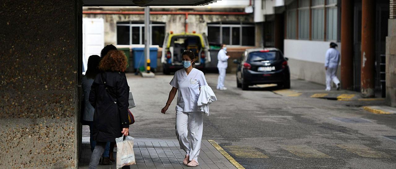 Zona de acceso al área de Oncología del Hospital Provincial. |   // GUSTAVO SANTOS