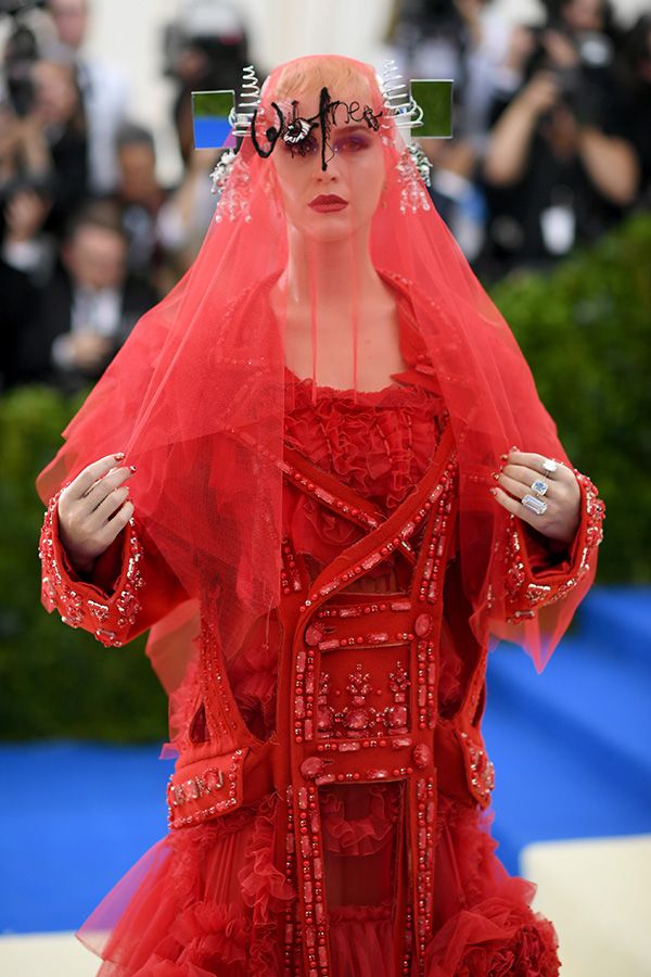 Katy Perry en la Gala Met