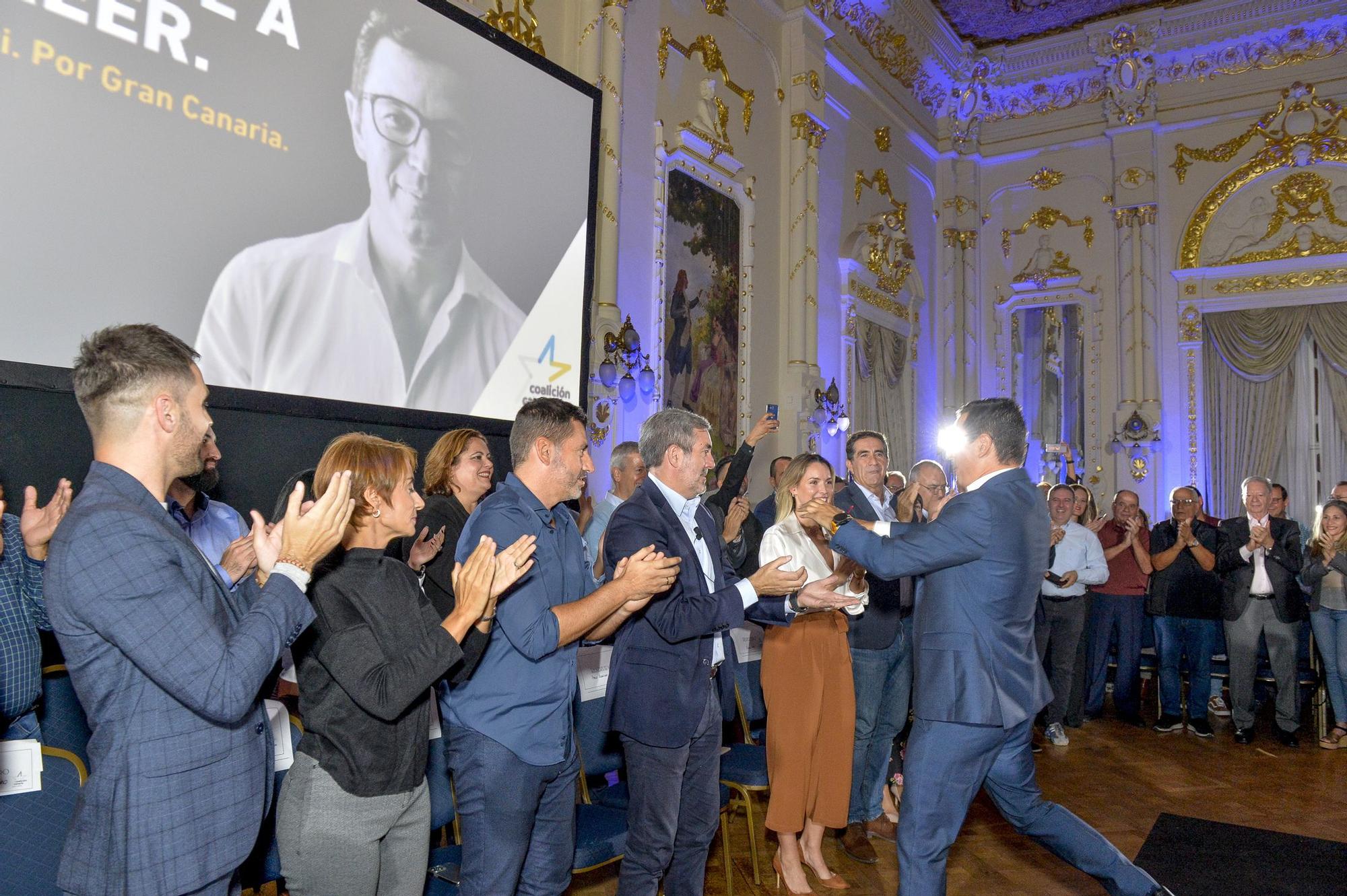 Pablo Rodríguez presenta candidatura al Parlamento por Gran Canaria