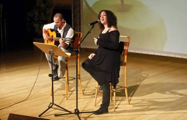 Gala de EcoZine en el auditorio.