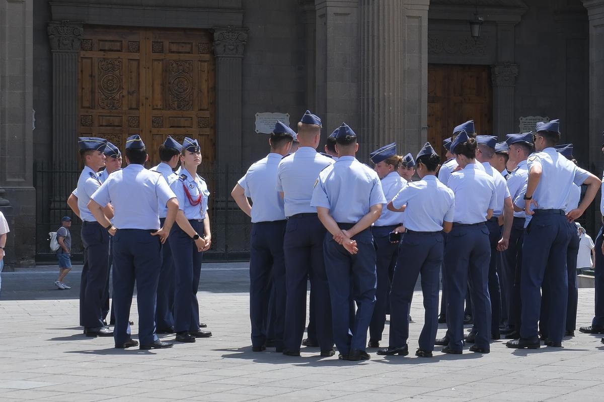 La princesa Leonor visita el casco histórico de Vegueta, en Las Palmas de Gran Canaria La princesa Leonor visita el casco histórico de Vegueta, en Las Palmas de Gran Canaria