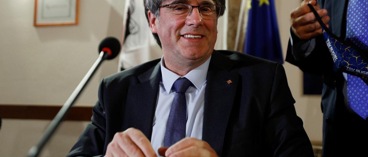 El expresidente catalán Carles Puigdemont.