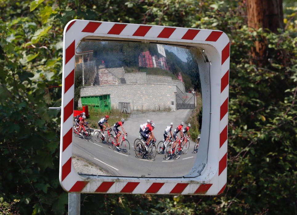 La decimonovena etapa de la Vuelta, en imágenes