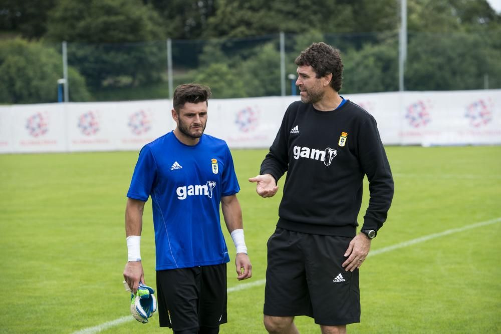 Entrenamiento del Real Oviedo