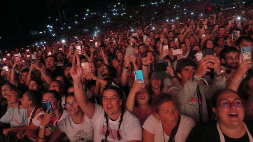 Público en el concierto de Dani
Martín que batió el récord de
asistencia a Castrelos.   | // J. LORES