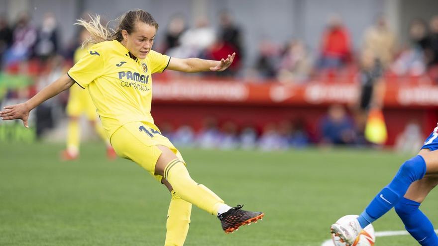 Un Villarreal femenino en inferioridad cede ante el exigente Atlético de Madrid (3-0)