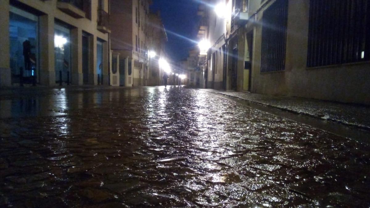 El casco histórico de Zamora, esta mañana.